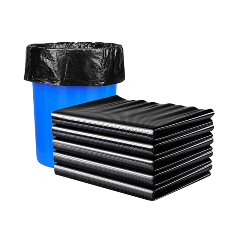 LDPE wholesale black garbage bag 25pcs/bag