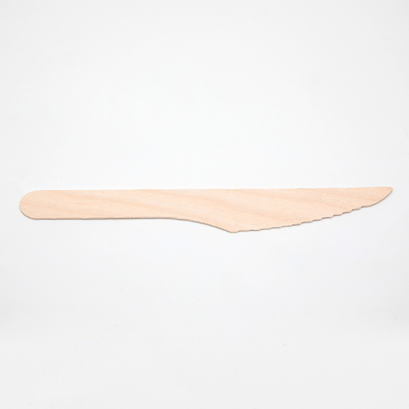 Disposable Wooden Dinner Knife 165×22×1.7MM