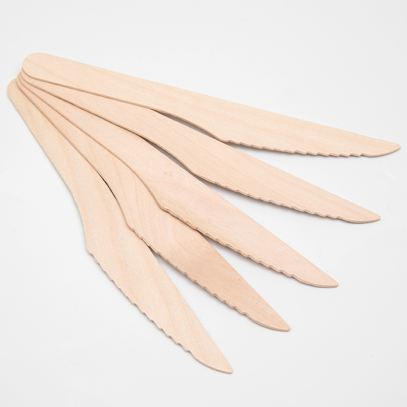 Disposable Wooden Dinner Knife 165×22×1.7MM