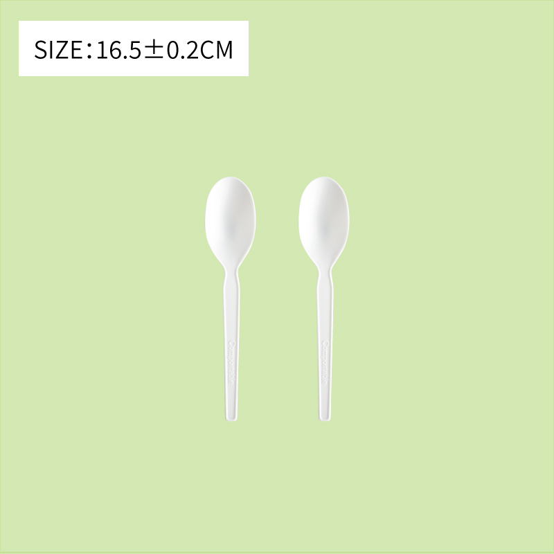 Disposable CPLA 6.5'' Spoon 16.5CM